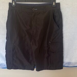 Burnside Dark Brown Cargo Shorts